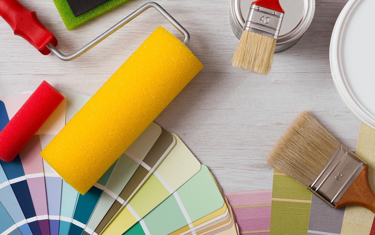 Kemah dış cephe boyama